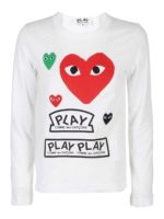 T-shirt in jersey con applicazioni Heart