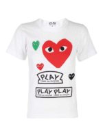 T-shirt con applicazioni Heart