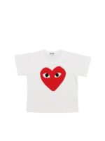 T-shirt Play Heart rosso