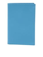 Portacarte azzurro con logo