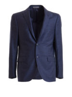 Blazer Principe di Galles in lana vergine