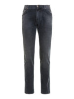 Jeans ID con etichetta in pelle