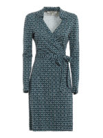 Diane von Furstenberg Vestido Midi - Jeannie Female Light Blue 10 100% Seda