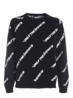 Pullover K Davis con zip nero