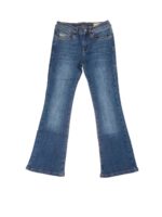 Jeans a zampa blu