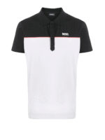 Polo in cotone bicolor