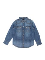 Camicia in denim blu