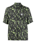 Camicia in viscosa con maniche corte