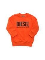 Felpa Crewdivision arancione