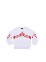 Felpa Sbayholes Over bianca