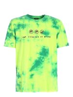 T-shirt Just Slits X86 verde e gialla