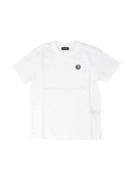 T-shirt dettaglio logo bianca