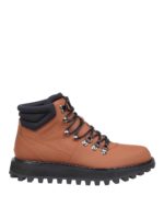 Stivaletti stile trekking in pelle