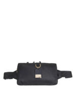 Marsupio con placca logo