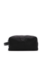 Beauty case in tessuto con zip