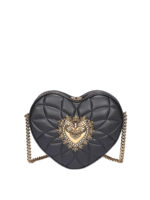 Borsetta a cuore Devotion in pelle