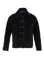 Giacca in denim con doppia chiusura