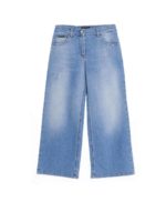 Culotte di jeans azzurre