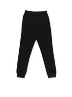 Pantaloni tuta neri con logo