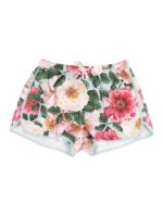 Shorts in stampa camelie