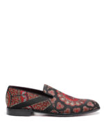 Slipper in jacquard con stampe