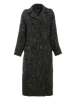 Cappotto doppiopetto sui toni del marrone