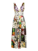 Vestido Largo - Patchwork