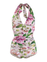 Costume intero con drappeggio