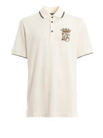 Polo con ricamo DG e corona