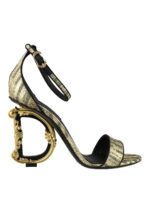 Sandali Keira con tacco scultura barocco