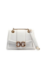 Borsa Amore in pelle bianca