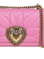 Borsa Devotion in pelle trapuntata