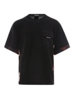 T-shirt con profili camouflage