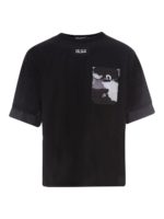 T-shirt con stampa camouflage