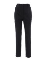 Pantaloni slim in lana