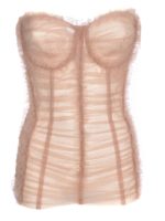 Top corsetto rosa