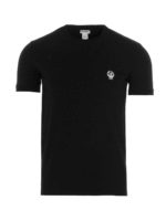 T-shirt intimo patch logo alloro nera