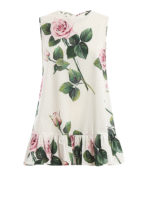 Top in stampa Tropical Rose