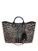 Tote Capri grande leopardata
