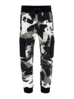 Pantaloni di tuta camouflage con logo