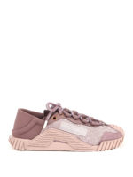 Sneakers NS1 rosa in mix di materiali