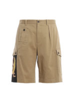 Shorts cargo Bring Me To The Moon in cotone