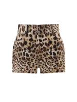 Shorts con stampa Leo