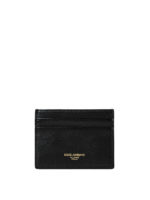 Portacarte nero in pelle