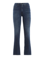 Jeans skinny bootcut Charlotte a vita alta