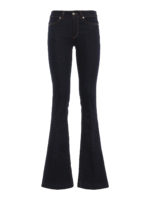 Jeans skinny scuri Neon a zampa