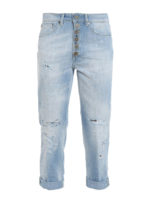 Boyfriend Jeans - Helles Jeansblau