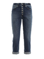 Jeans Koons corti taglio ampio