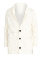 Cardigan oversize in lana merino