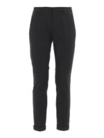 Pantaloni neri Gaubert in misto lana